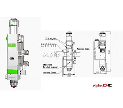 Multi-fuctional Fiber Laser Cutter for Metal Pipe and Plate Cutting