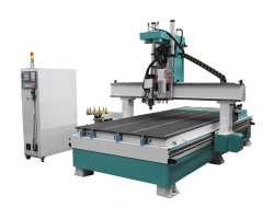 Industrial Series ATC CNC Router (IS Mk2: Drilling Bank & Carousel Tool Magazine )
