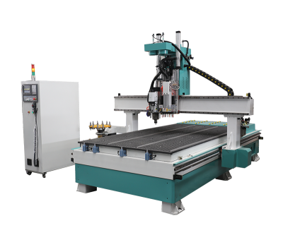 Industrial Series ATC CNC Router (IS Mk2: Drilling Bank & Carousel Tool Magazine )