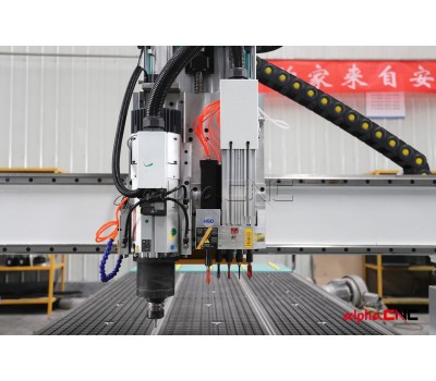 Industrial Series ATC CNC Router (IS Mk2: Drilling Bank & Carousel Tool Magazine )