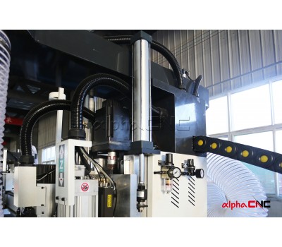 Industrial Series ATC CNC Router (Drilling Bank & Carousel Tool Magazine )