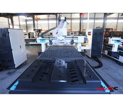 Industrial Series ATC CNC Router (Drilling Bank & Carousel Tool Magazine )