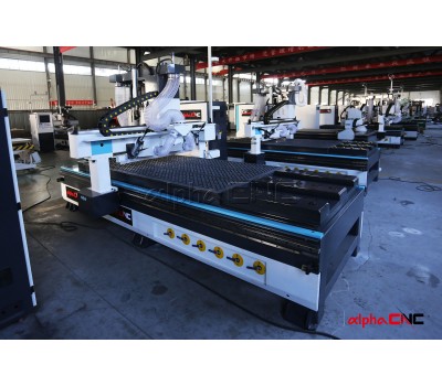 Industrial Series ATC CNC Router (Drilling Bank & Carousel Tool Magazine )